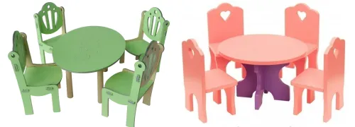 Столы и стулья для детской комнаты